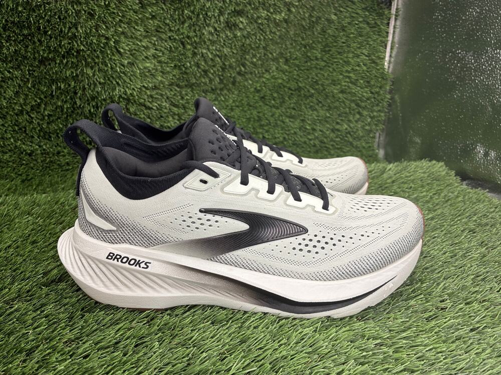 Brooks Glycerin 23 1104761D187 Athletic Sneaker Men 9.5D White Knit Road Running